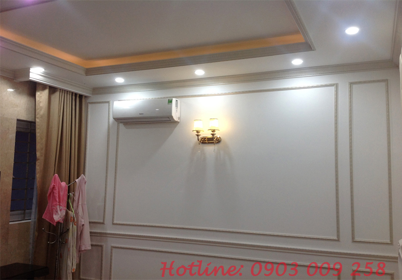 Thi Công Phào Chỉ Trần Nhà Đẹp Hàn Quốc Công Trình Anh Chánh Q3